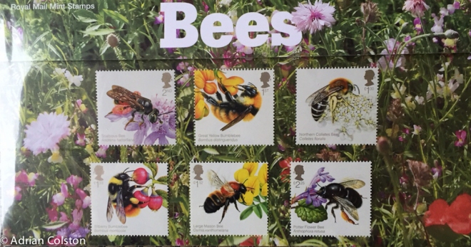 RM Bee stamps