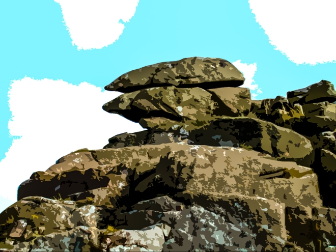 Greater Trowlesworthy Tor-cutout